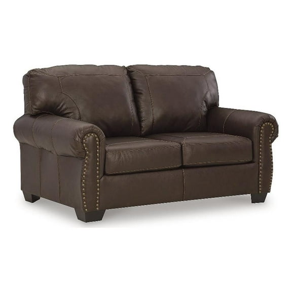Signature Design by Ashley Colleton Dark Brown Loveseat