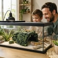 thumbnail image 3 of Reptile Rock Hide Cave Aquarium Habitat Decor Tortoise Hideout for Turtles Lizards Amphibians, Resin Cave Decoration for Fish Tank, Turtle Tank Accessories and Terrarium Decor, 3 of 5