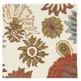 thumbnail image 3 of Country & Floral Rug - Blossom Wool Pile -Ivory/Multi-Color:Ivory/Multi,Design:Country & Floral,Shape:Rectangle,Size:5'LX3'W, 3 of 3