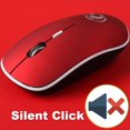 thumbnail image 1 of Ratón inalámbrico iMice, silencioso, 1600 DPI, ergonómico, sin ruido, USB, para PC, portátil, 1 of 7