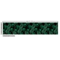 thumbnail image 3 of Ambesonne Tropical Fabric by the Yard Upholstery, Exotic Monstera Summer Art, 1 Yard, Black and Hunter Green, 3 of 5