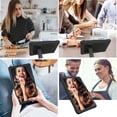 thumbnail image 6 of SOATUTO For TCL TAB 10 5G 10.1" Tablet Case Model 9183W / TCL TAB 10s 10.1 Inch  Model 9081X Case With Shoulder Strap Soft Silicone Hard Back Cover - Black+Black, 6 of 6