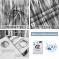 thumbnail image 4 of Black Grey Vintage Blackout Curtains for Bedroom/Living Room, Thermal Insulated Kitchen Curtains, Retro Abstract Art Grommet Darkening Window Treatment Drapes 52"x72"x2, 4 of 8