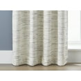 thumbnail image 4 of Better Homes & Gardens, Gray Stripe Blackout Curtain Panel, 53'' x 95'', 1 Pack, 4 of 5