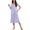 Blue Dot, variant on Cotton Nightgowns for Women Soft Long Button Night Gowns Ladies House Dresses with Pockets Short Sleeve Pajama Dress