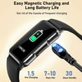 thumbnail image 2 of EIGTHTAIL Smart Watch  1.47” HD Fitness Tracker Smart Watch with 100 Sports Modes Step Calorie Counter IP68 Waterproof for  Phones  Women Men, 2 of 6