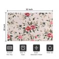 thumbnail image 5 of Pioneer Flower Floral Print Pattern Door Rugs,Washable Non Slip Door Mats Indoor,Decorative Door Mats,Entry Mat Indoor for Entrance,Bedroom,Kitchen,Bathroom,20"x32", 5 of 6