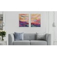 thumbnail image 4 of Sylvie Brush Strokes 90 18 in x 24 in Framed Painting Canvas Art Prints, by Kate and Laurel Set of 2, 4 of 6