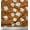 Tawny Brown, variant on Soimoi Cotton Duck Fabric Rose & Peony Shirting Printed Fabric 1 Yard 42 Inch Wide
