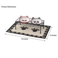 thumbnail image 4 of Mantel Individual para Mascota, 13x19 Pulgadas, Patas Natural/Negro, 4 of 5