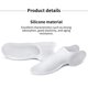 thumbnail image 2 of Corrector De Dedo Gordo Del Pie, 6 Pares, Protector Antideslizante Para Dedo Gordo Del Pie, Lavable, Reutilizable, Almohadilla De Cojín De Silicona Para El Cuidado De Los Pies, Hombres Y Mujeres Sweethay  AF000516-00, 2 of 6