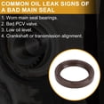 thumbnail image 3 of Unique Bargains 1 Pc Front Crankshaft Oil Seal for Hyundai Elantra 1995-2010 No.21421-23020, 3 of 7