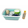 thumbnail image 3 of SAMMART 10L (2.6 Gallon) Collapsible Tub-Foldable Dish Tub-Portable Washing Basin-Space Saving Plastic Washtub, 3 of 7