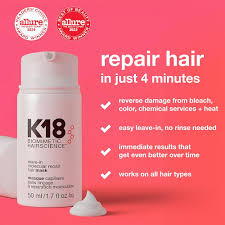 K18 Leave-In Molecular Hair Mask, 0.5 fl oz photo 4