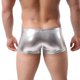 thumbnail image 2 of Sexy Men's Underwear Boxer Shorts Faux Leather Patent Leather Sexy Boxers, 2 of 3
