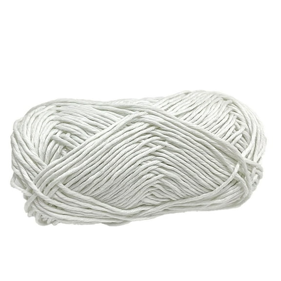 Glow in The Dark Yarn for Crochet Knitting Diy Craft Fluorescent Soft Polyester, White Glow in The Dark Yarn, Light up Yarn, by Cloudqi