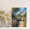 thumbnail image 2 of Qisvanset 12x16 Inch 2D Flat Framed Canvas Art, Vintage Butterfly Insect Floral Cottagecore Boho Nature Home Wall Art, 2 of 5