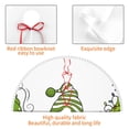 thumbnail image 4 of Rocae Christmas Gnomes for Christmas Tree Skirt with Pom Pom Trim for Holiday Party for Holiday Home Decor Indoor Outdoor-36", 4 of 7