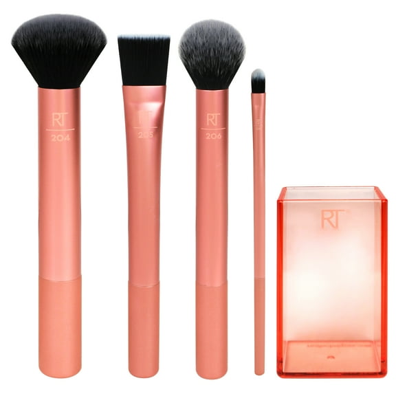 Real Techniques Flawless Base Makeup Brush Set, 5 Piece Set