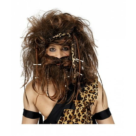 Crazy Caveman Set Adult Costume Accessory