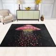 thumbnail image 2 of Yayeee Area Rugs for Living Room 6.7'x4.8' Non Slip Washable Bedroom Floor Carpet, UFO with Hearts Pattern, 2 of 5