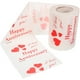 thumbnail image 1 of 1 rollo de papel higiénico impreso de un solo uso Papel higiénico de San Valentín Papel higiénico de San Valentín, 1 of 7