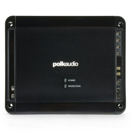 Polk Audio PAD2000.2 500 Watt 2 Channel Class D Bridgeable Car Audio Amplifier