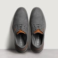 thumbnail image 2 of Zapatos Oxford Casual de Vestir para Hombre Bruno Marc Gris Talla 9.5, 2 of 7