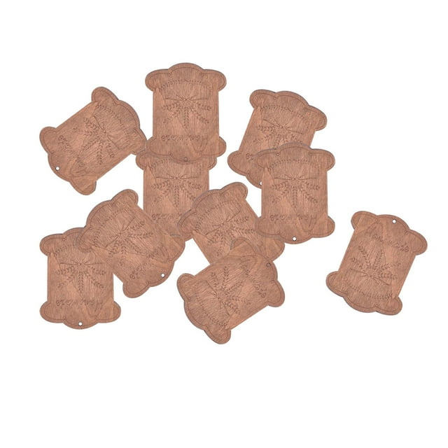 de flores Bobina de Cordón de alambre para Cintas Carrete Carrete plano 10 piezas perfecl Bobinas de hilo dental