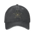 thumbnail image 1 of ZICANCN Line Star Simplicity Graffiti Casquette de Baseball Réglable Femmes, Chapeaux pour Hommes Adulte Lavé Coton Denim Baseball Caps Mode Noir, 1 of 6