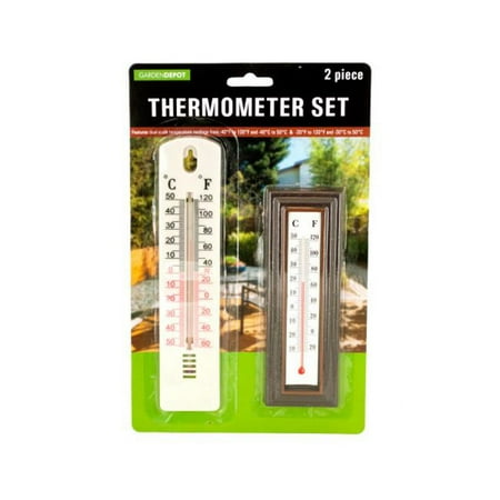 Bulk Buys GC670-48 Garden Thermometer Set - 48 Piece