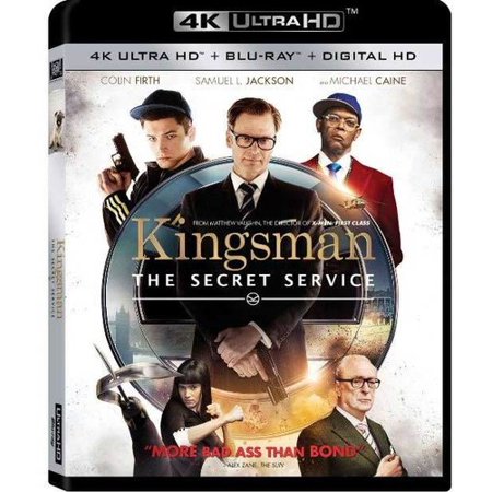 Kingsman: The Secret Service (4K Ultra HD + Blu-ray + Digital (Best Tv Service For 4k)