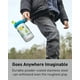 thumbnail image 2 of CamelBak eddy+ Botella de agua para niños con pajita, acero inoxidable aislado, a prueba de fugas cuando está cerrada, 12 oz, Unicornios mágicos, 2 of 5