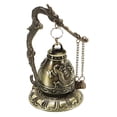 thumbnail image 2 of chino Fengshui Bell Toy Tibetano para adornos hogar Decoración Gloria campana de dragón, 2 of 5
