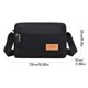 thumbnail image 1 of Bolso de Hombro Pequeño Bolso de Hombro para Hombres Bolso de Hombro Universal Casual Mochila Pequeña Bolso de Pecho Multifuncional para Correr Y Correr Mochila de Senderismo Pequeña, 1 of 2