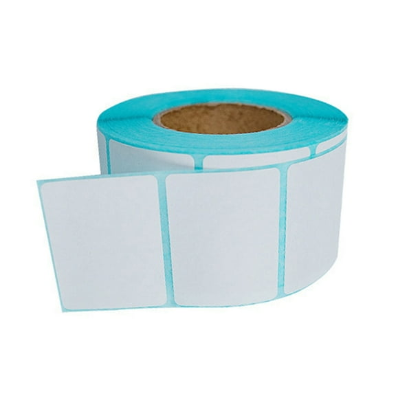 800Pcs Thermal Label Water Oil Adhesive White Sticker Food Label Address Labels Roll