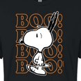 thumbnail image 3 of Peanuts - Boo Snoopy Scared - Juniors Cropped Cotton Blend T-Shirt, 3 of 6