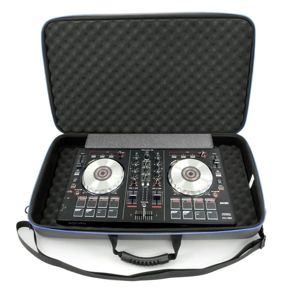CASEMATIX DJ Controller Case For Pioneer DJ DDJ-SB3 DJ Controller, Power Cable and Small Accessories