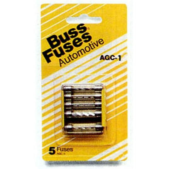 5Pk AGC-1 Fuse Bussmann Fuses AGC1 051712703802