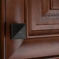 thumbnail image 4 of GlideRite 1-1/4 in. Classic Square Pyramid Cabinet Knob, Oil Rubbed Bronze, 4 of 5