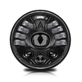 thumbnail image 3 of 5-3/4In 5.75 Inch Motorcycle LED Headlight with DRL Turn Signal for Dyna Low Rider Street Bob Iron 8, 3 of 5