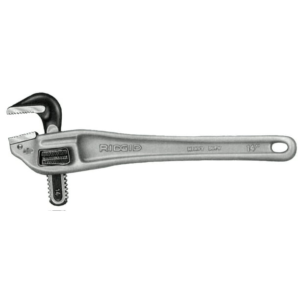 Ridgid Offset Pipe Wrenches, Aluminum, 14 in