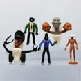 thumbnail image 2 of Games; Activities; Parties;Toy;Toilet Man VS Surveillance Man Figurines Model Toys Unique Design Simulation Miniature Models for Home Car Office Tabletop, 2 of 4