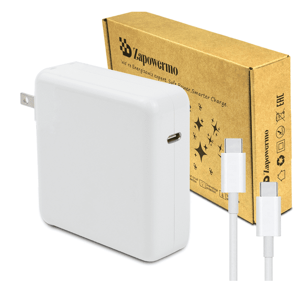 MacBook Pro Charger - 96W USB C Charger Fast Charger for USB C Port MacBook Air, ipad Pro, Samsung Galaxy and All Type C Device, 6.6ft USBC Cable Included