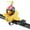 Style D, variant on Peggybuy Small Yellow Duck Glowing Bike Bell USB Rechargable Bike Horn Light Cycling Lights Horn 3 Modes for Mountain Bike Road Bike