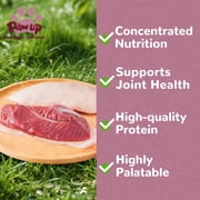 PAWUP Freeze Dried Duck Treats for Dog and Cat, Raw Single Ingredient Duck Breast, Grain Free, High Protein Snacks for Training, 4.6oz