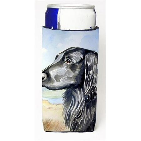 Flat Coated Retriever Ultra Beverage Insulators for slim cans 7064MUK