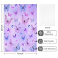 thumbnail image 2 of 2 Pcs Funny Kitchen Towels,Purple Butterfly Pattern Microfiber Dish Towels,Kitchen Tea Towels,Kitchen Towel Set (18" X 26"), 2 of 7