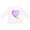 AA-White, variant on Inktastic Purple Balloon Heart Boys or Girls Long Sleeve Toddler T-Shirt