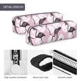 thumbnail image 4 of Honeii Pineapple Flamingo Pattern Pencil Case, Pencil Pouch, Pencil Case Small, Pencil Pouch Aesthetic, PVC Pencil Pouch, Pencil Bag, Makeup Pouch, 4 of 7